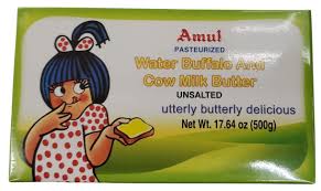 AMUL BUTTER UNSALTED 500GM