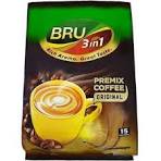 BRU 3 IN 1 COFFEE 15S by Bru