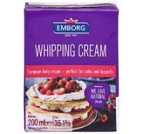 EMBORG WHIPPING CREAM 200ml by Emborg