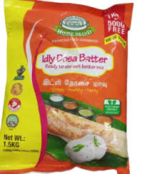 House Brand idly dosa batter 1kg + Extra Subjective to offer pack by House Brand