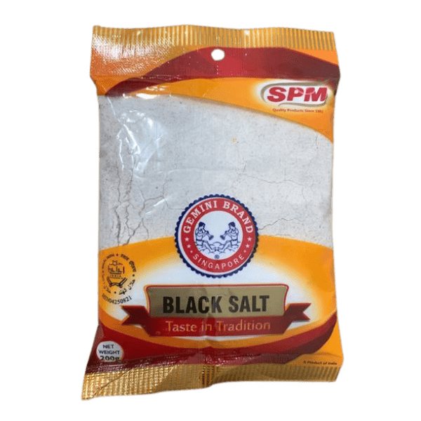 SPM GB BLACK SALT POWDER 200GM by SIS