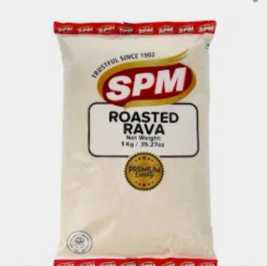 SPM Roasted rava 1kg by SPM
