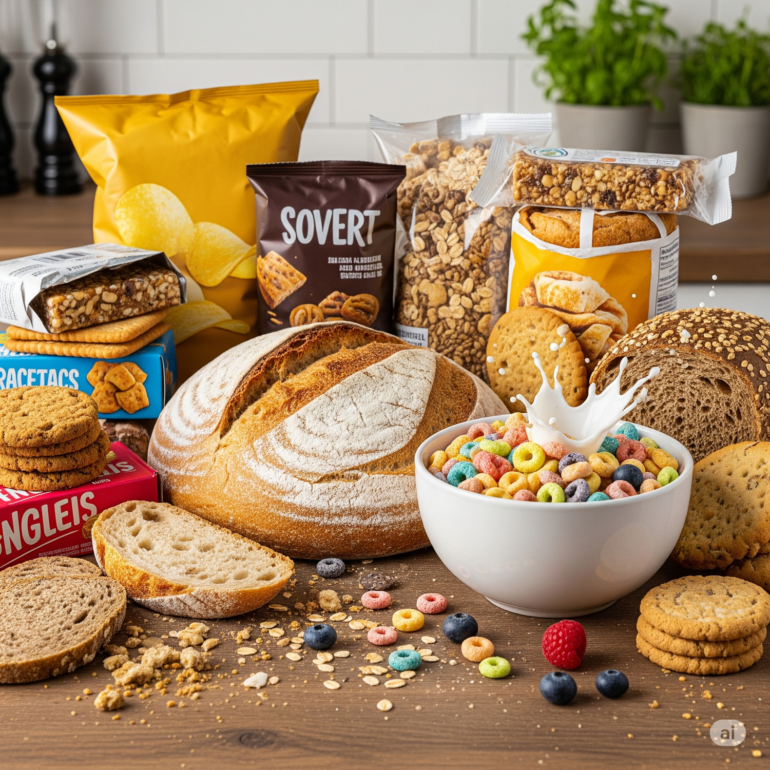 Bread, Cereals & Snacks