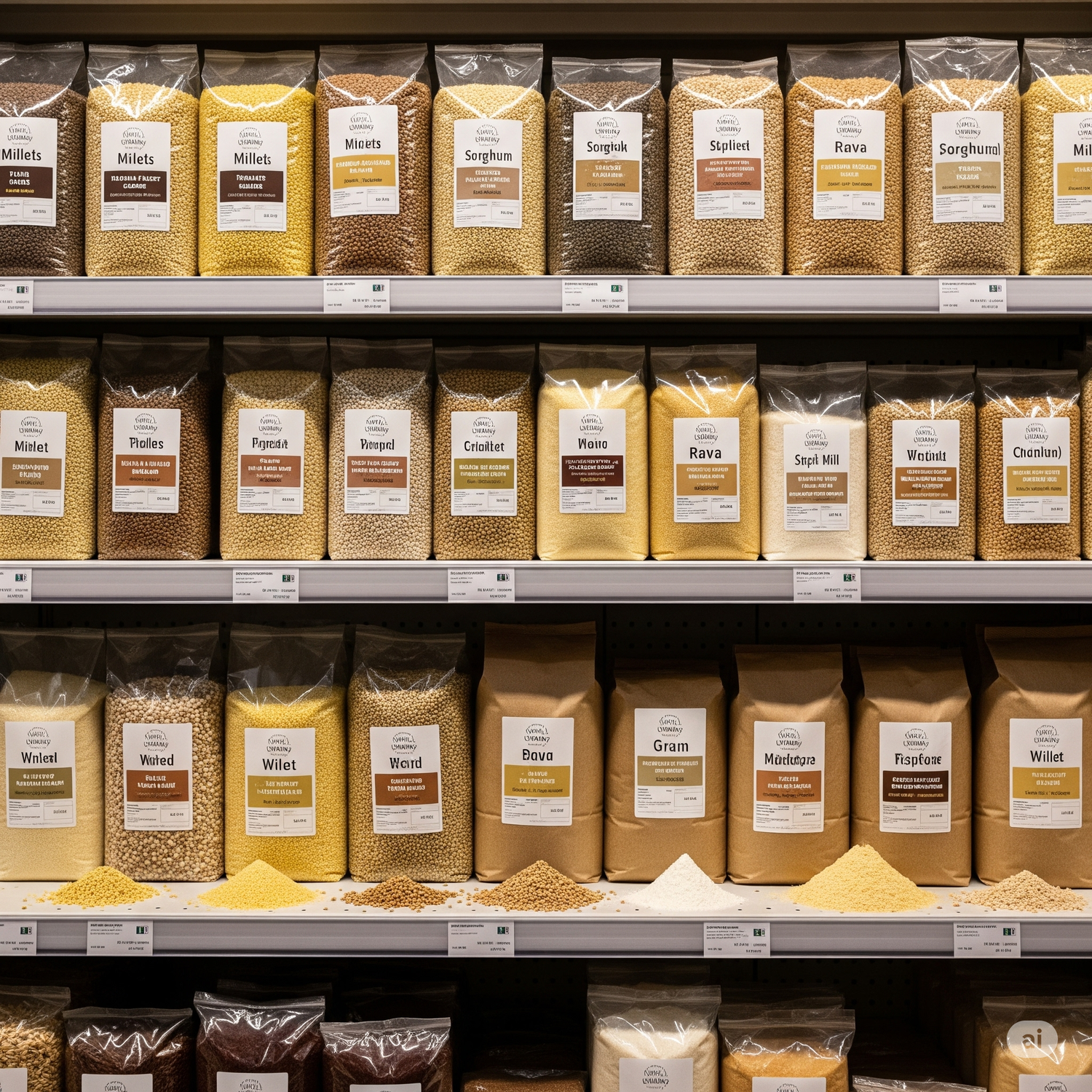 Millets, Rava & Flour