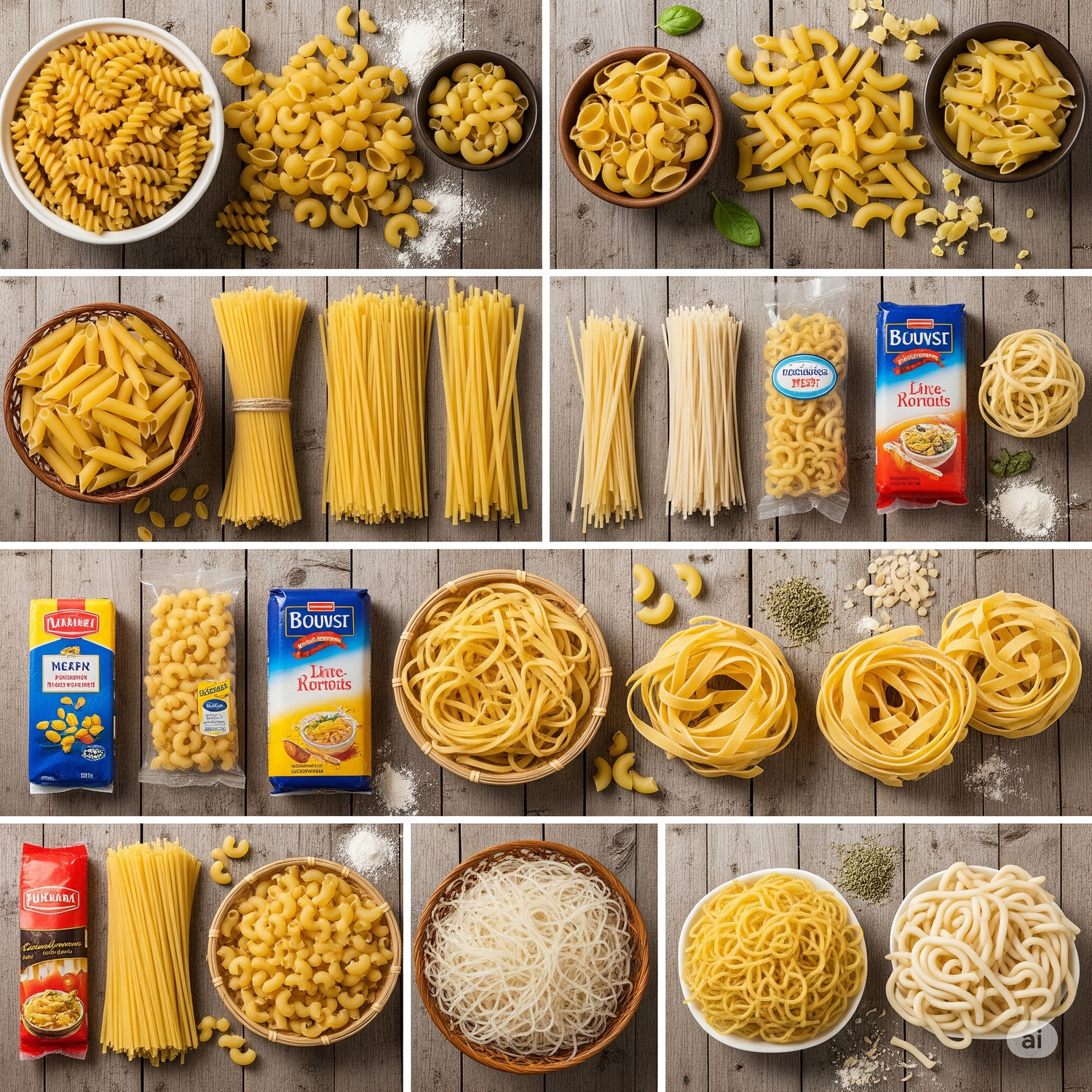Pasta, Noodles, Sauces