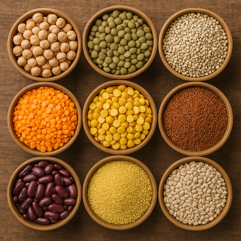 Pulses, Dal, Nuts