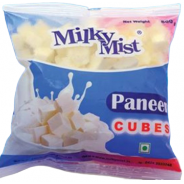 MILKY MIST PANEER CUBES 500GM by Milky Mist