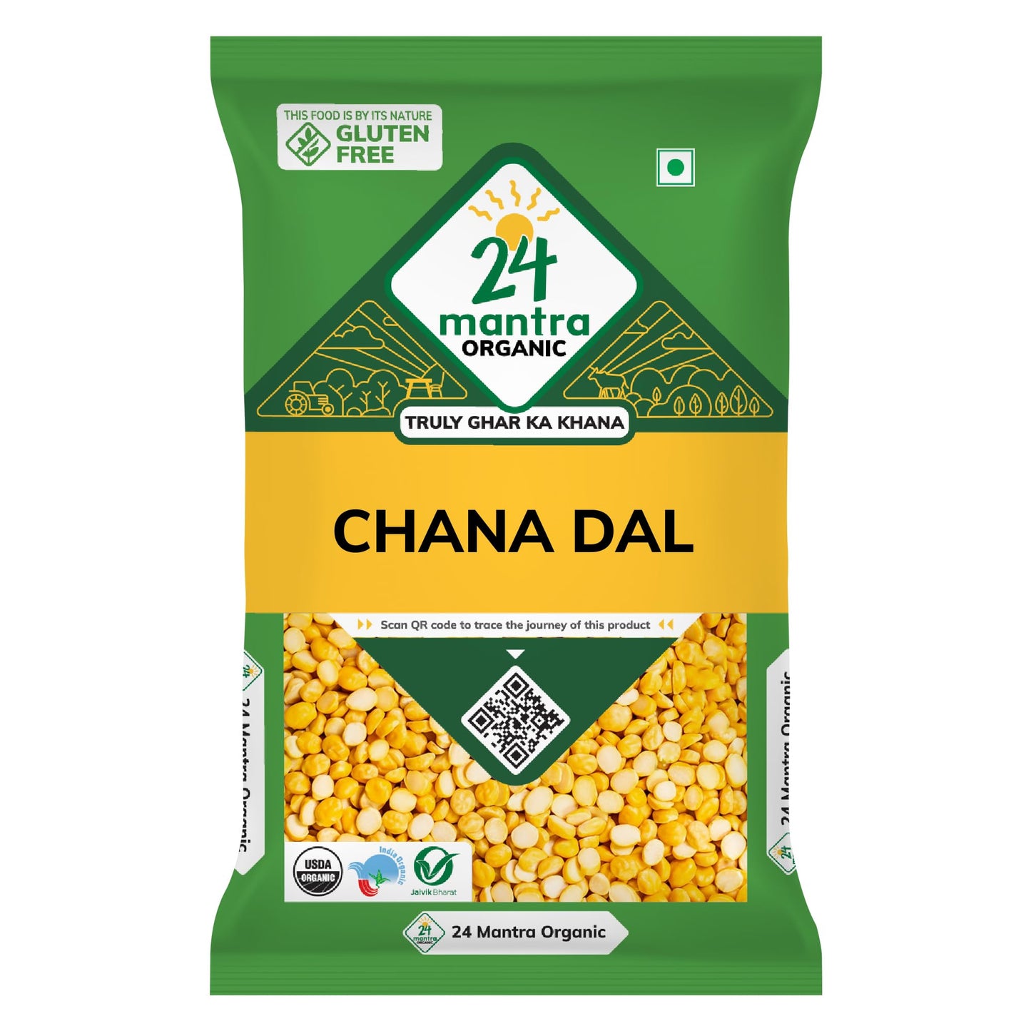 24 MANTRA CHANA DAL 500G by 24 Mantra