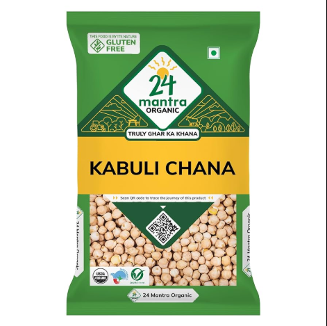 24 MANTRA KABULI CHANA 500G by 24 Mantra