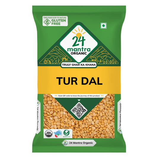 24 MANTRA ORGANIC TUR DAL 500G by 24 Mantra