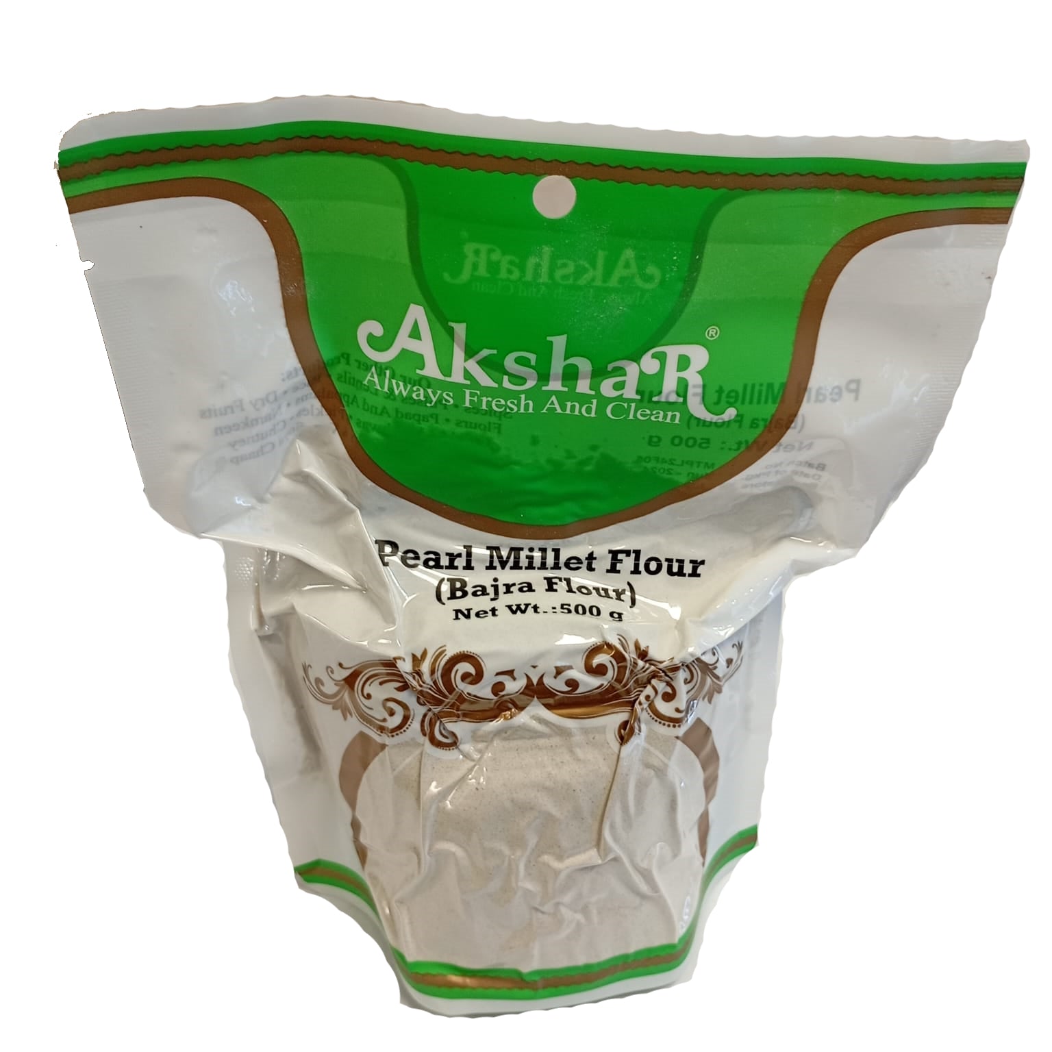 Akshar bajra flour 500g by Akshar