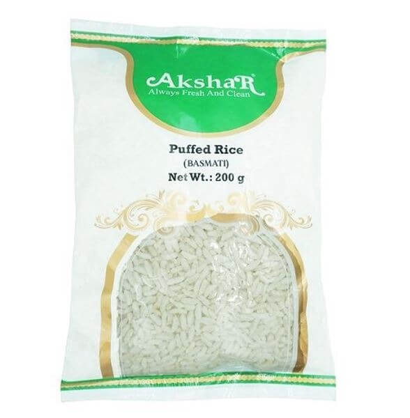 Akshar Basmati puffed rice 200g by Akshar