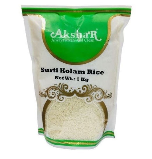 Akshar Shurti Kolam Rice 1kg by Akshar