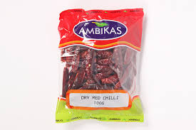 Ambicas Dry Red Chilli 100g by Ambikas