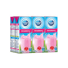 Dutch Lady Strawberry Milk 6x200ml pack by Dutch Lady