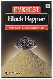 EVEREST BLACK PEPPER POWDER 50g by Everest