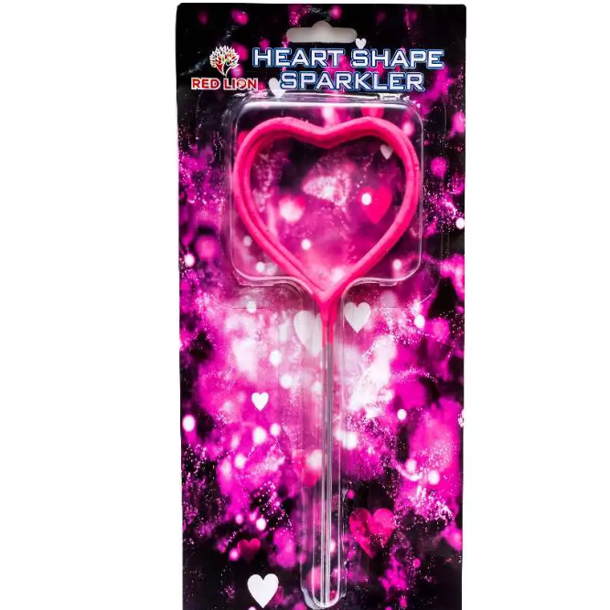 Heart Shape Sparklers 3pcs by SG Local Mart