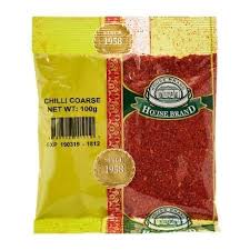 House Brand CHILLI COARSE 100G by House Brand