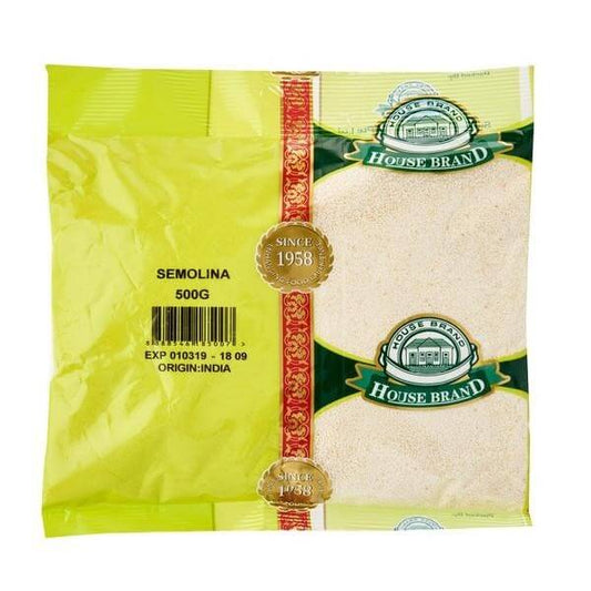 House Brand SEMOLINA RAVA 500g by House Brand