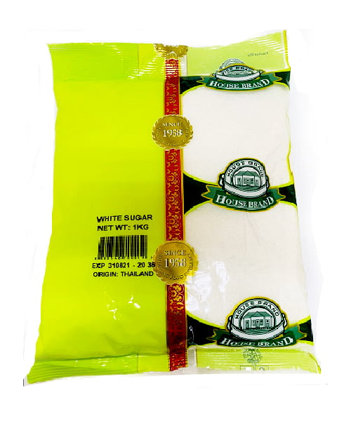 HB WHITE SUGAR 1KG by House Brand