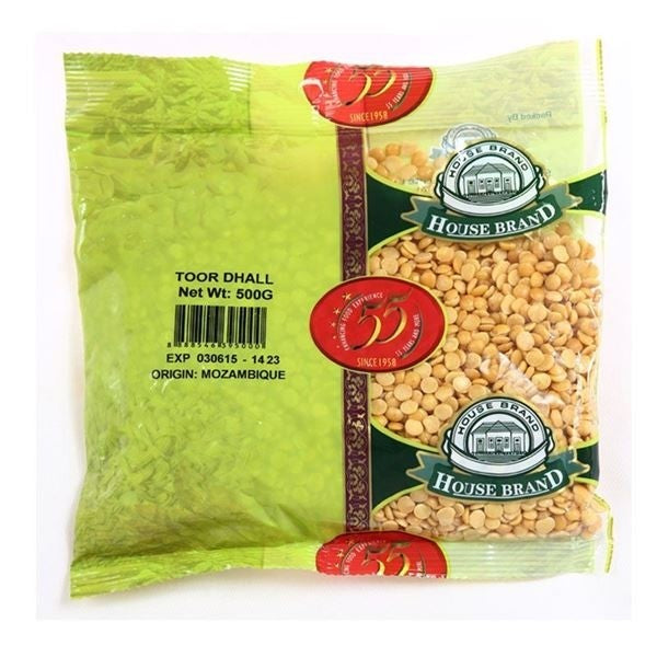 House Brand TOOR DHALL 500g by House Brand