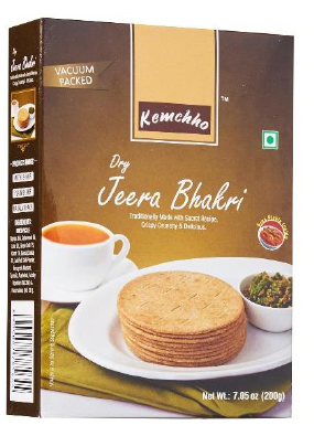 Kemchho Dry Jeera Bhakri 200g