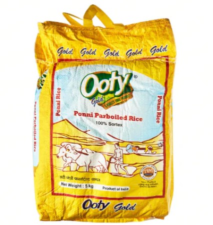 Ooty Gold Ponni Rice 5kg by Ooty