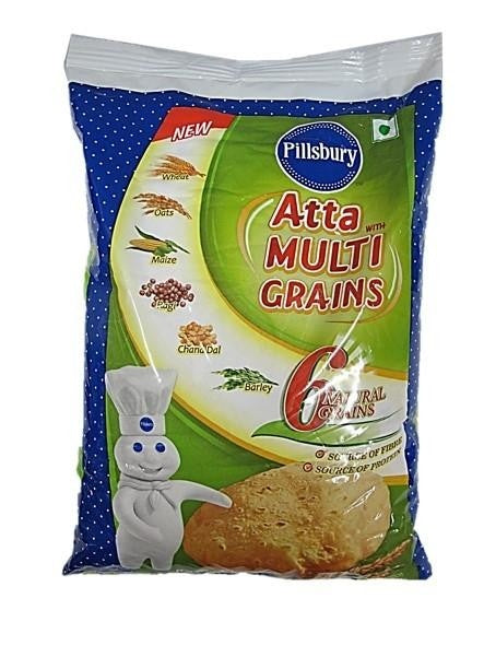 PILLSBURY MULTIGRAINS ATTA 1KG by Pillsbury