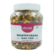 Akshar Roasted Chana Butter Chilli 400g