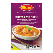 SHAN BUTTER CHICKEN MASALA 50G by SHAN