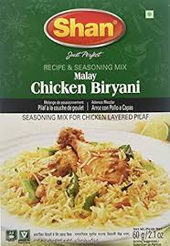SHAN CHICKEN BIRYANI MASALA 60G by SHAN