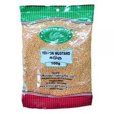 SRI MURUGAN YELLOW MUSTARD 100GM by Sri Murugan