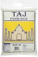 TAJ PONNI RICE 5KG by Taj