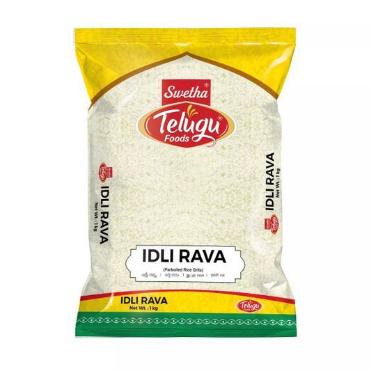 Telugu Foods Idly Rava 1kg by Telugu Foods