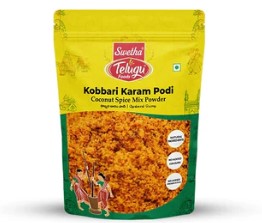 Telugu Kobari Karam Podi by Telugu Foods