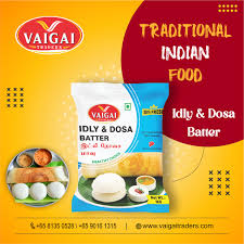 Vaigai idly dosa batter 1kg or 1.5 kg if offer pack available by Vadilal
