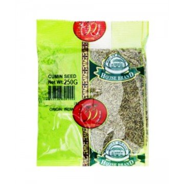 HOUSE BRAND CUMIN SEED 250GM by House Brand